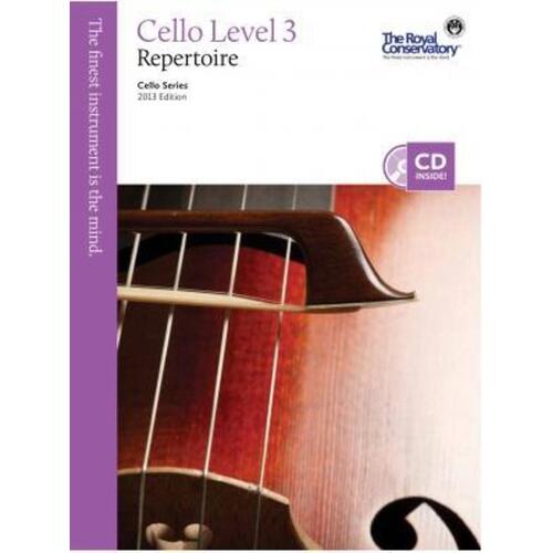 Cello Repertoire Lev 3 Cello Series 2013 Ed (Softcover Book/CD)