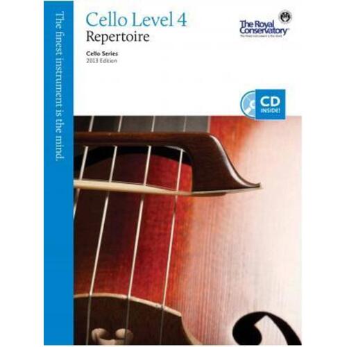 Cello Repertoire Lev 4 Cello Series 2013 Ed (Softcover Book/CD)