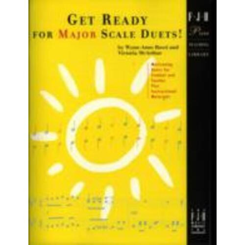 Get Ready For Major Scale Duets (Softcover Book)