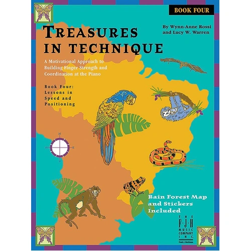 Treasures in Technique Book 4: Speed and Positioning for Piano