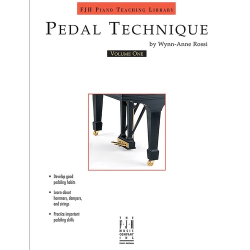 Pedal Technique Volume One by Wynn-Anne Rossi for Piano