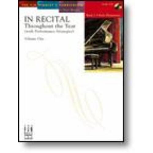 In Recital Throughout The Year Vol 1 Book 1 Book/CD (Softcover Book)
