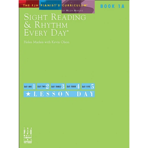 Sight Reading & Rhythm Every Day Book 1A by Helen Marlais & Kevin Olson for Piano, FJH Music Company, Piano Solo, 1 Page