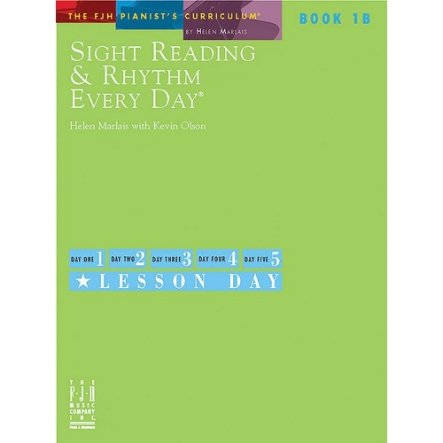 Sight Reading & Rhythm Every Day Book 1B by Helen Marlais & Kevin Olson, FJH Music Company, Piano Solo, 1 Page