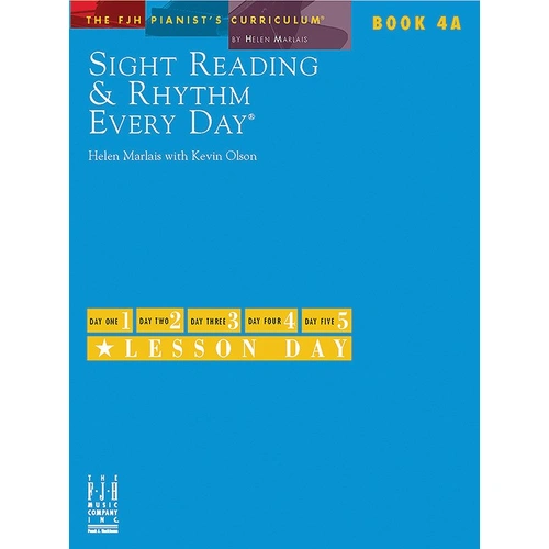 Sight Reading & Rhythm Every Day Book 4A by Helen Marlais & Kevin Olson for Piano Solo