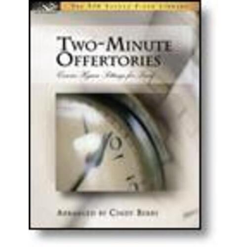 Two Minute Offertories (Softcover Book)