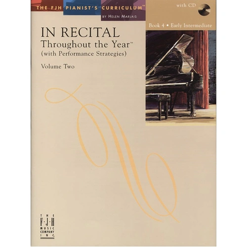 In Recital Throughout the Year Vol 2 Book 4 BK/CD