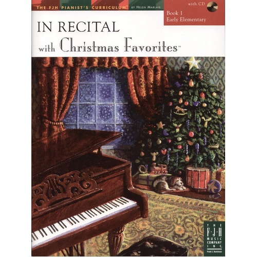 In Recital with Christmas Favorites Book 1 BK/CD