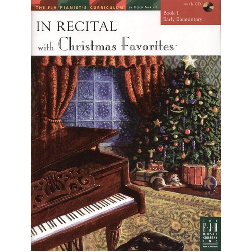 In Recital with Christmas Favorites Book 1 BK/CD