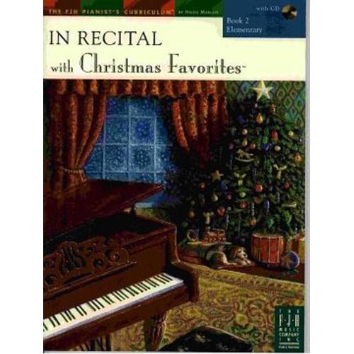 In Recital With Christmas Favourites Book 2/CD (Softcover Book)