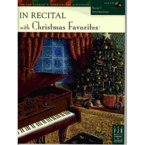 In Recital With Christmas Favourites Book 5 Book/CD (Softcover Book)