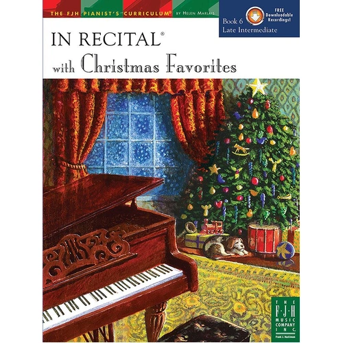 In Recital with Christmas Favorites Book 6 BK/CD