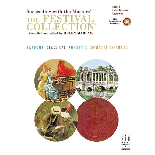 The Festival Collection Book 7 with CDs - Piano Repertoire for Recitals, Competitions, and Auditions