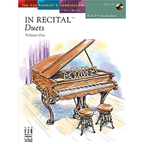 In Recital Duets Vol 1 Book 5 BK/CD
