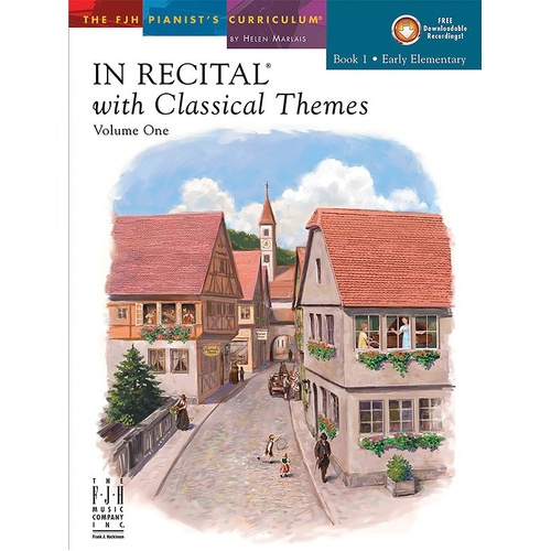 In Recital with Classical Themes Vol 1 Book 1 Piano Solo 40 Pages