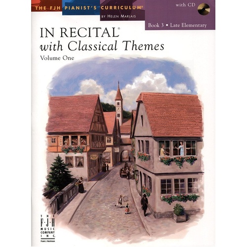 In Recital with Classical Themes Vol 1 Book 3 BK/CD - Piano Solo, 38 Pages, FJH Music Company