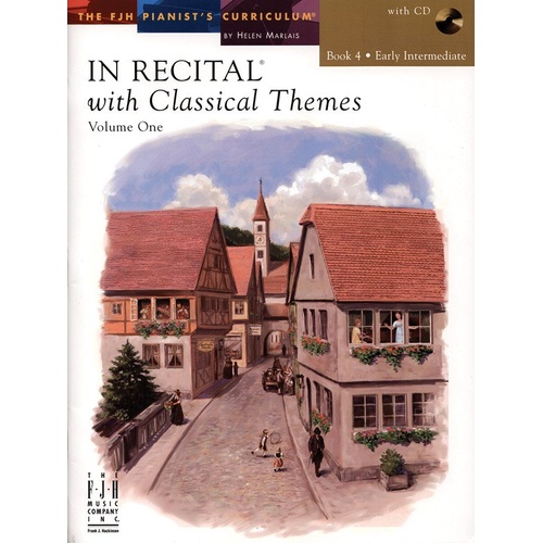 In Recital with Classical Themes Vol 1 Book 4 BK/CD
