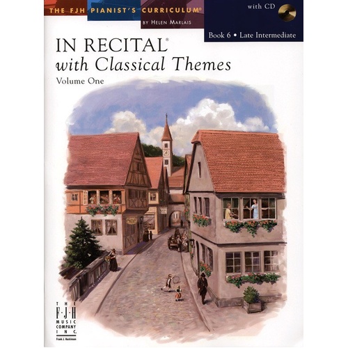 In Recital with Classical Themes Vol 1 Book 6 BK/CD