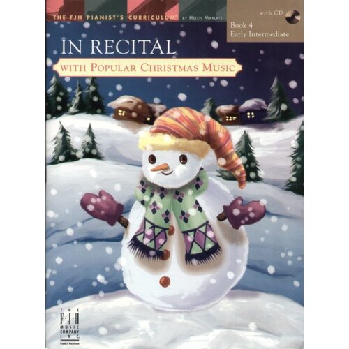 In Recital With Popular Christmas Music Book 4 CD (Softcover Book)