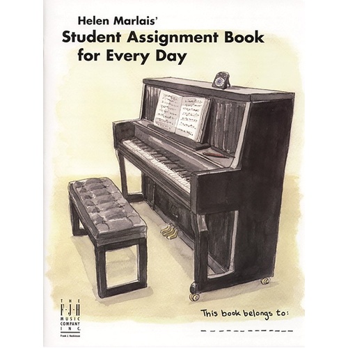 Helen Marlais' Student Assignment Book for Piano