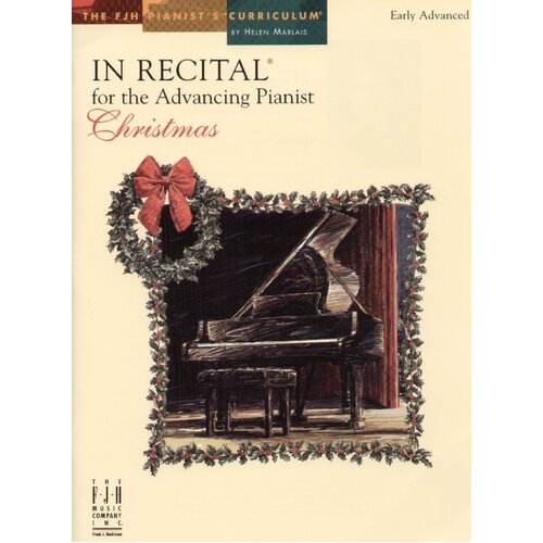 In Recital Advancing Pianist Christmas (Softcover Book)