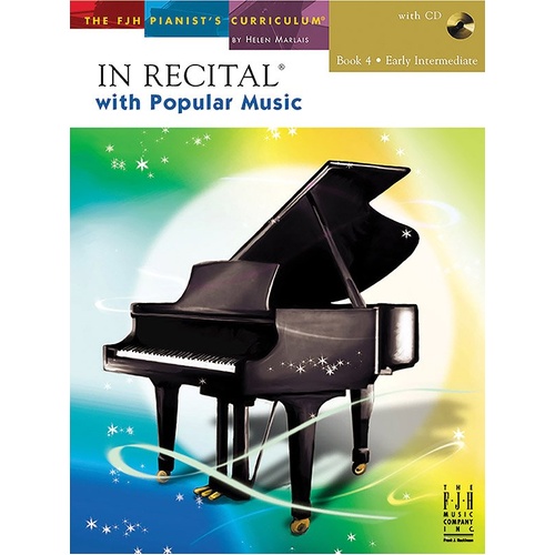 In Recital with Popular Music Book 4 BK/CD