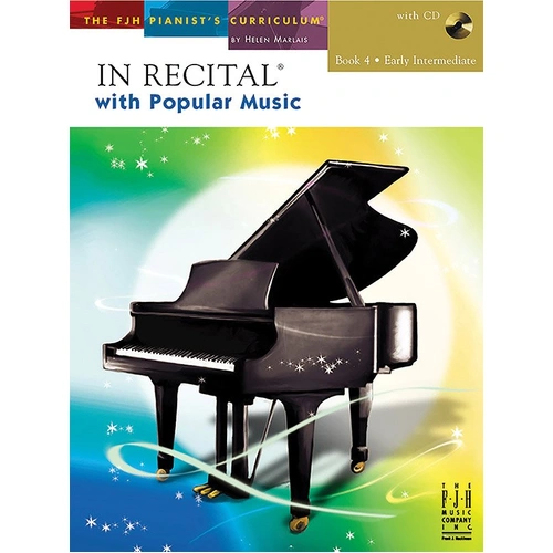 In Recital with Popular Music Book 4 BK/CD