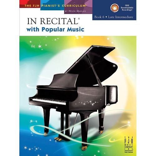 In Recital with Popular Music Book 6 BK/CD