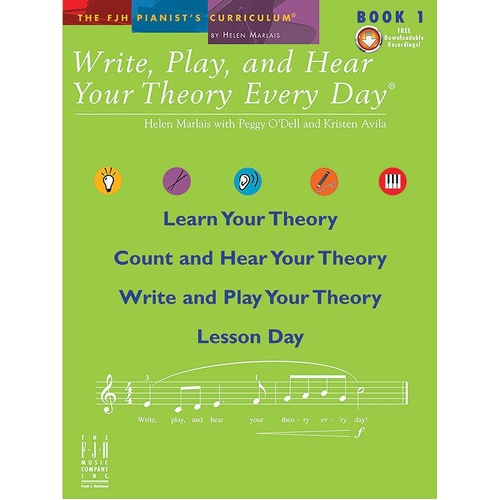 Write Play and Hear Your Theory Book 1 with CD