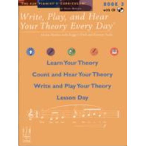 Write Play And Hear Your Theory Book 3 Softcover Book/CD