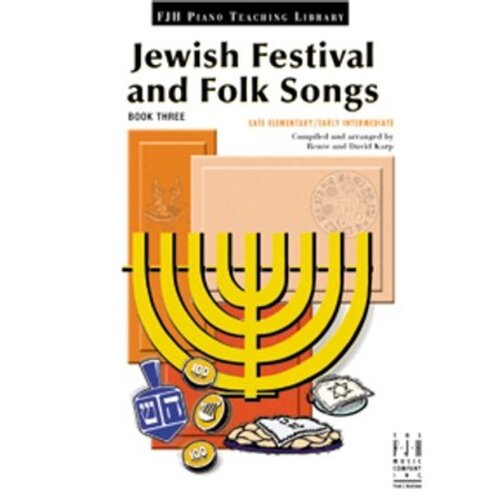 Jewish Festival And Folk Songs Book 3 Arr Karp (Softcover Book)