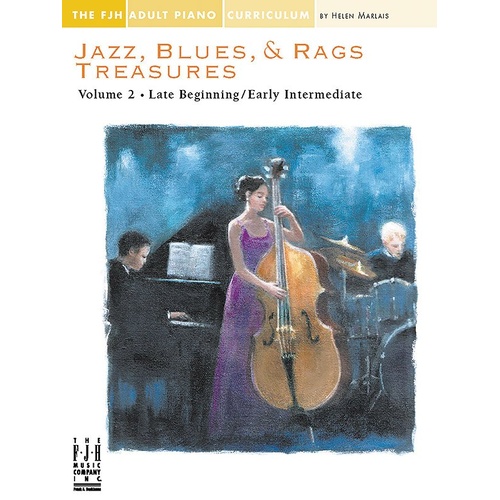 Jazz Blues & Rags Treasures Vol 2 for Late Beginner to Early Intermediate Piano