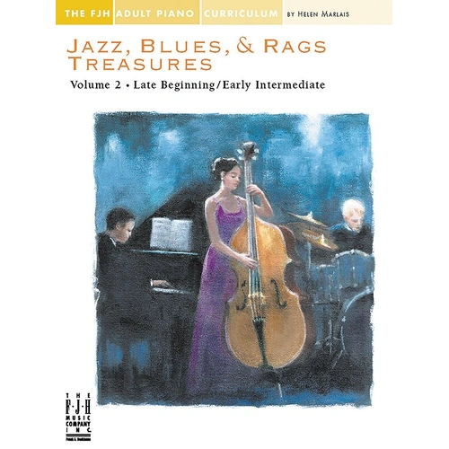 Jazz Blues & Rags Treasures Vol 2 for Piano - Late Beginner to Early Intermediate