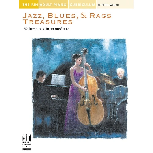 Jazz Blues & Rags Treasures Vol 3 for Piano Solo by FJH Music Company