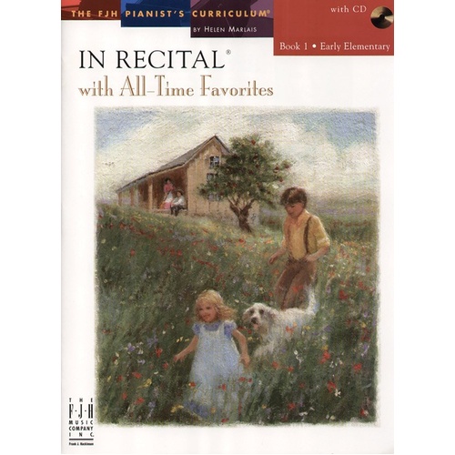 In Recital with All-Time Favorites Book 1 BK/CD