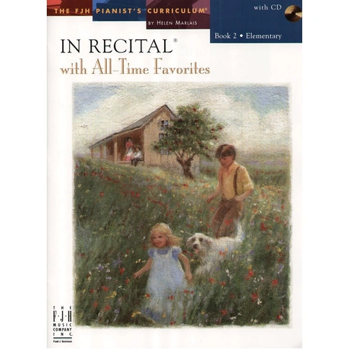 In Recital with All-Time Favorites Book 2 BK/CD