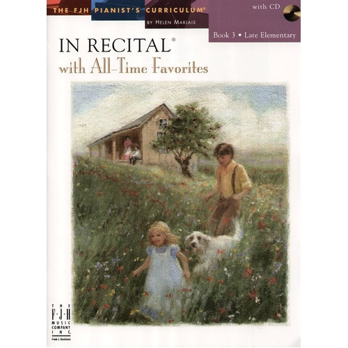 In Recital with All-Time Favorites Book 3 BK/CD