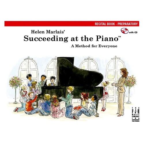 Succeeding At The Piano Prep Recital Book/CD (Softcover Book)