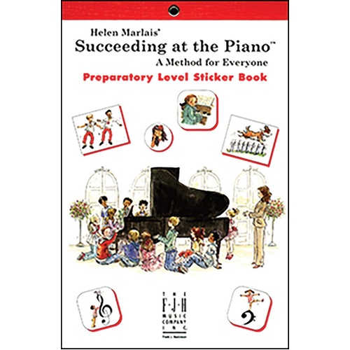 Succeeding at the Piano Sticker Book Preparatory