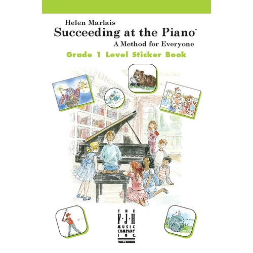 Succeeding at the Piano Grade 1 Sticker Book