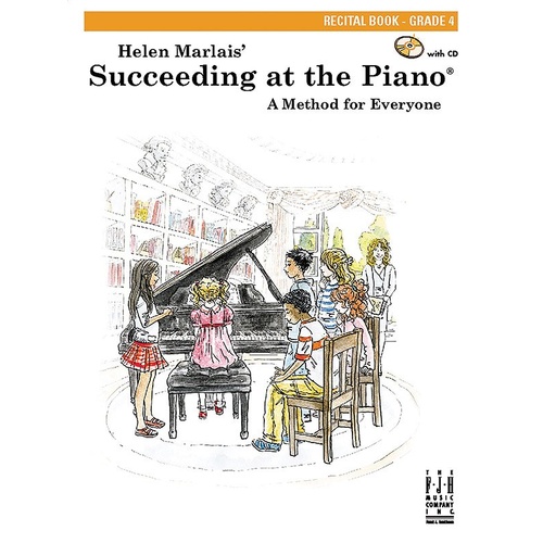 Succeeding at the Piano Recital Book Grade 4 BK/CD