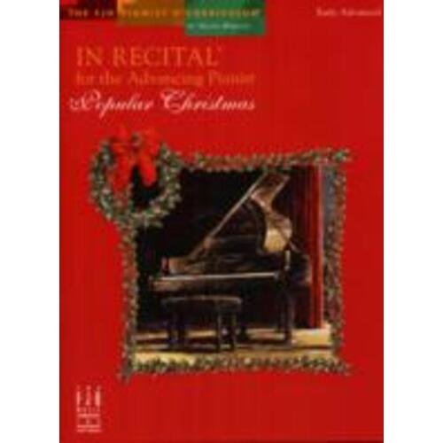 In Recital Advancing Pianist Popular Christmas (Softcover Book)