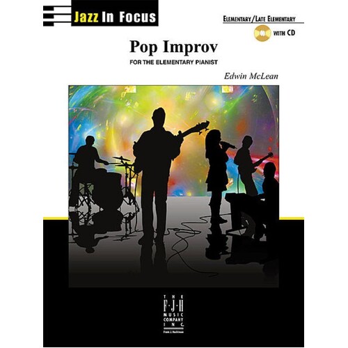 Pop Improv For The Elementary Pianist Softcover Book/CD