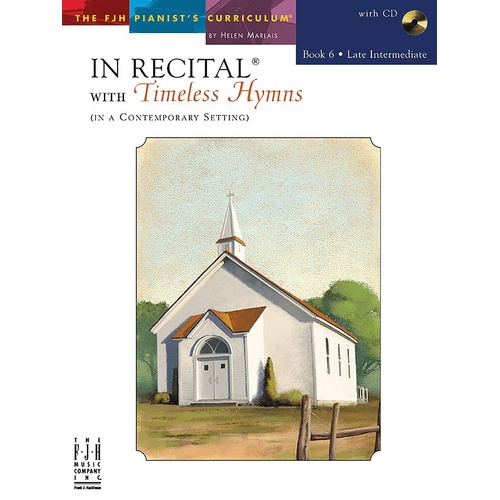 In Recital with Timeless Hymns Book 6 BK/CD