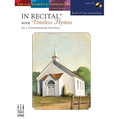In Recital with Timeless Hymns Book 6 BK/CD