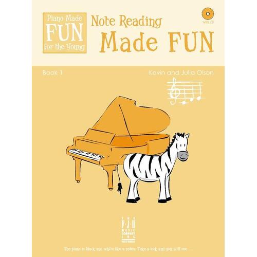 Note Reading Made Fun Book 1 Book/CD (Softcover Book)