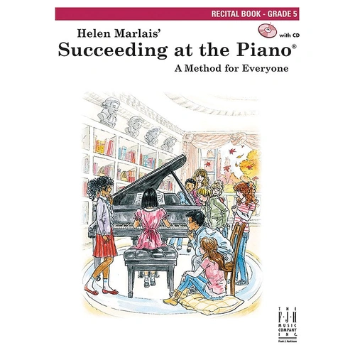 Succeeding at the Piano Grade 5 Recital Book with CD