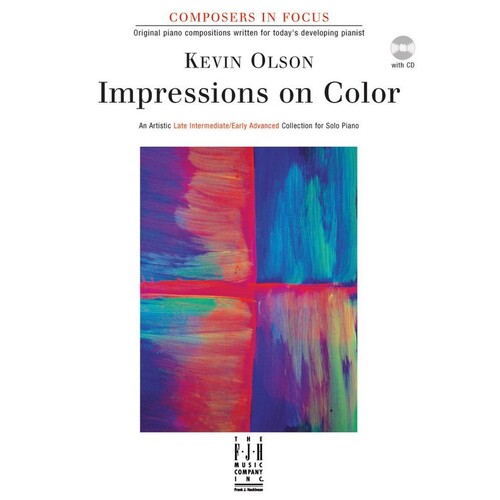 Impressions On Color Softcover Book/CD