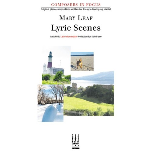 Mary Leaf - Lyric Scenes Piano (Softcover Book)