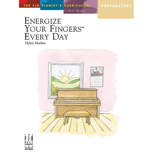 Energize Your Fingers Preparatory Book for Piano